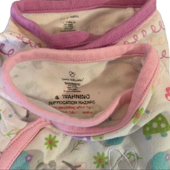 **SOLD** Baby Girl Swaddle Me Velcro Swaddle Bundle - Picture 4 of 8